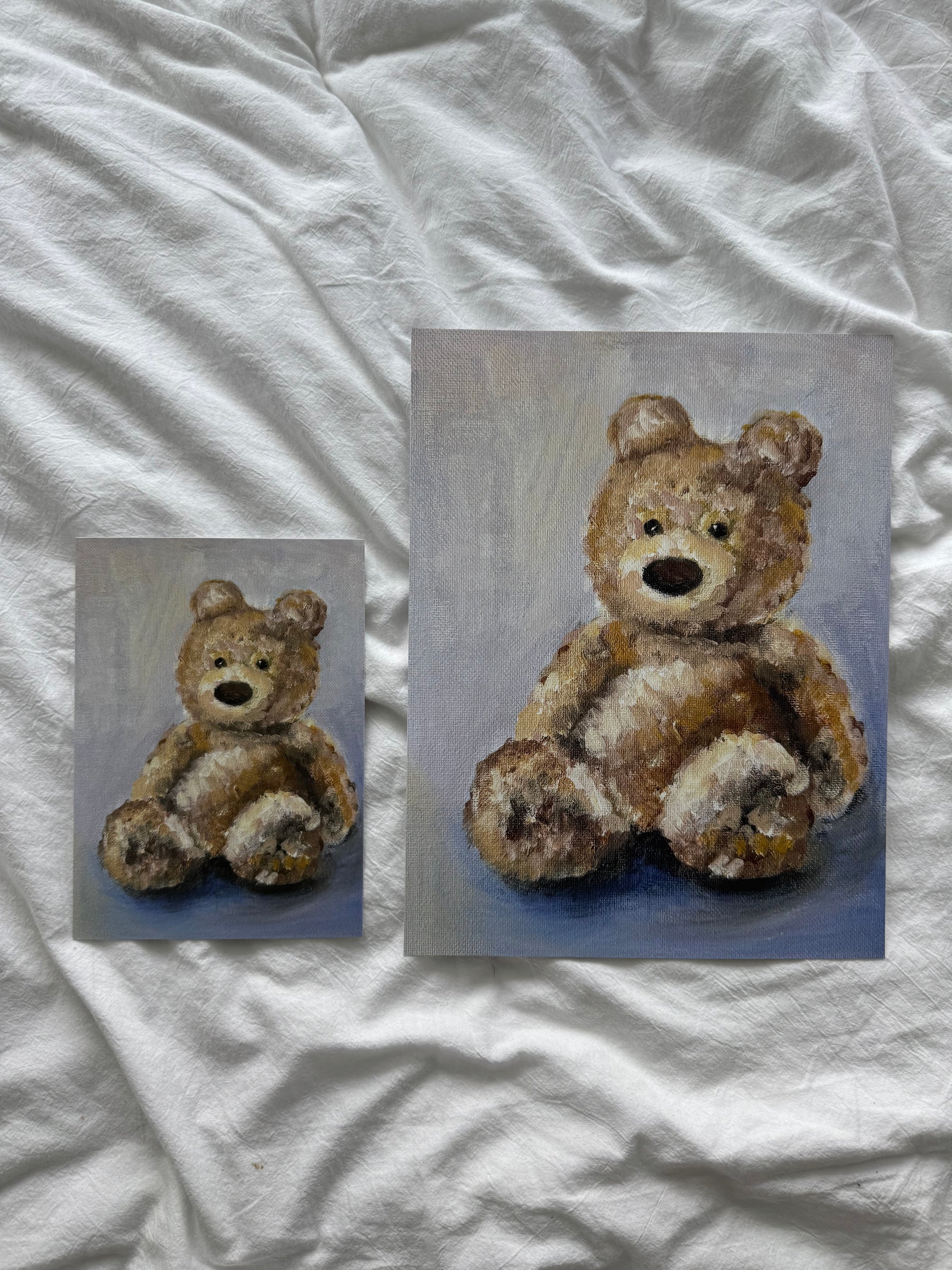 dec teddy bear print