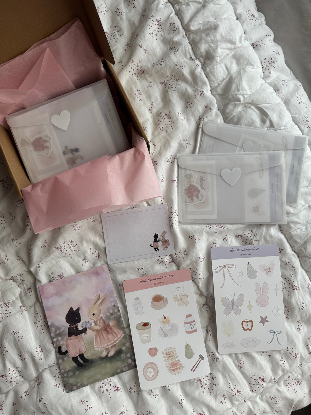 "the little things" stationery bundle