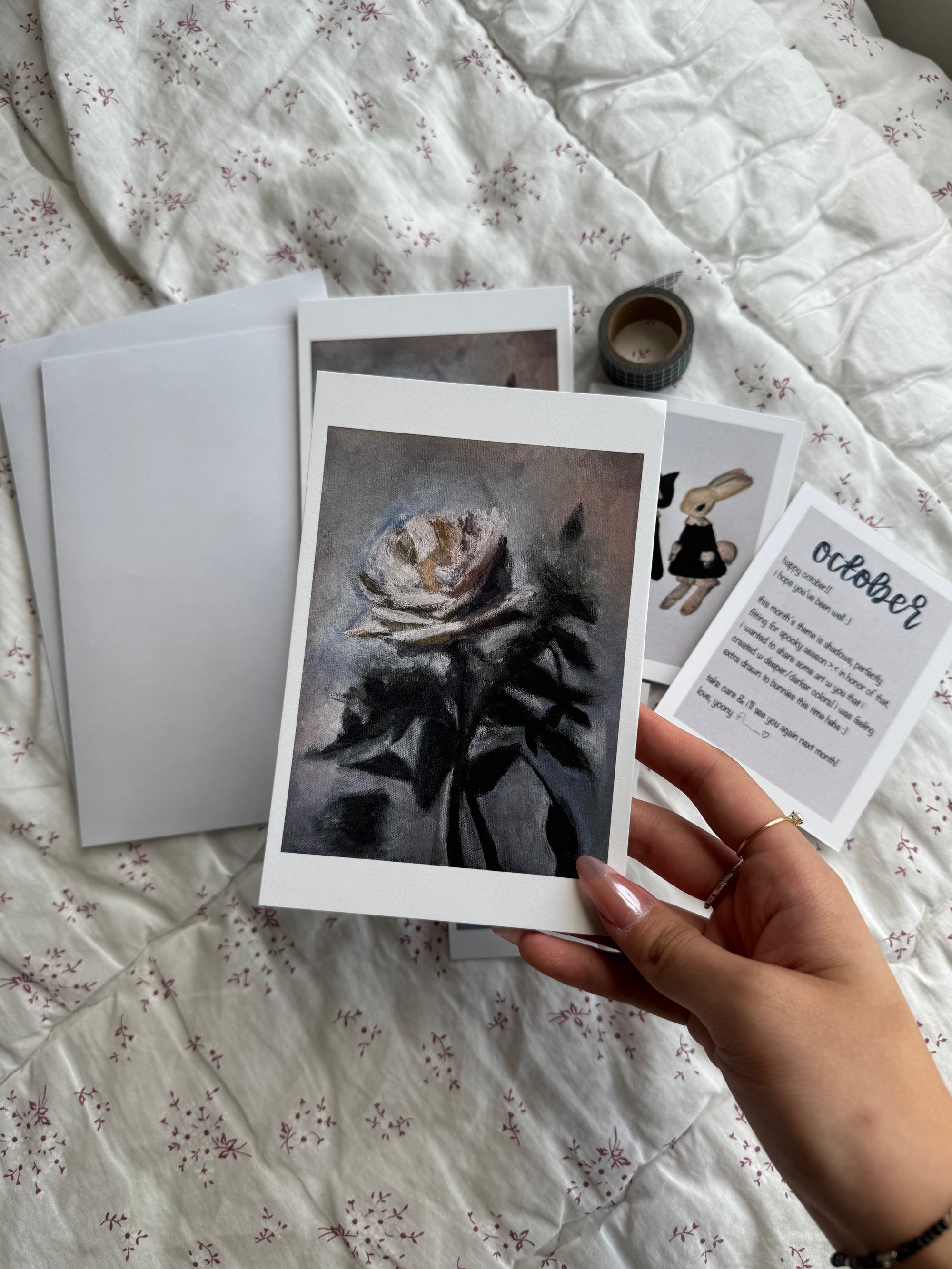 catch up! - october print club 4x6 print