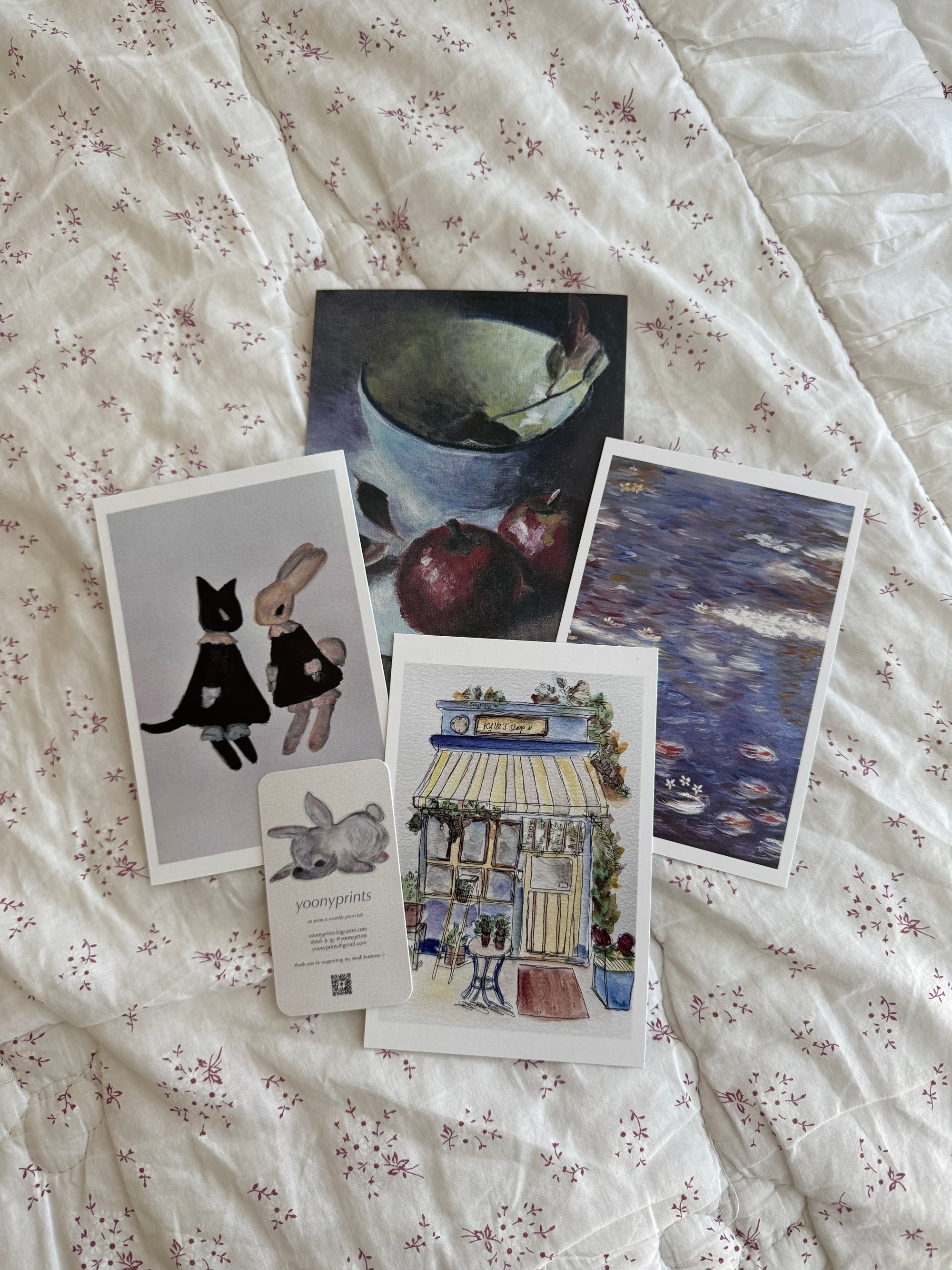 yoony print set ˗ˏˋ ꒰ ✉︎ ꒱ ˎˊ˗