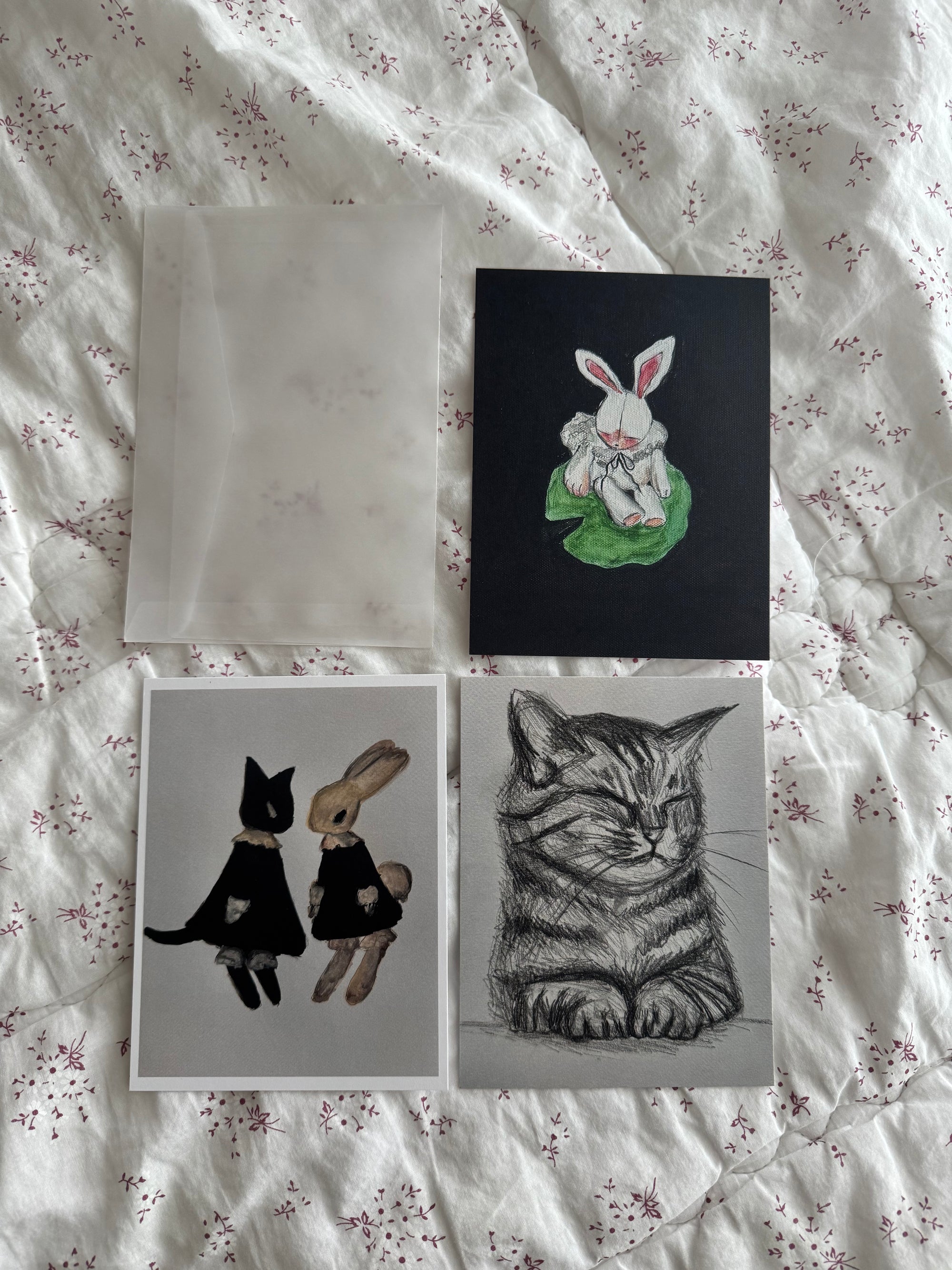 cats & bunnies set!