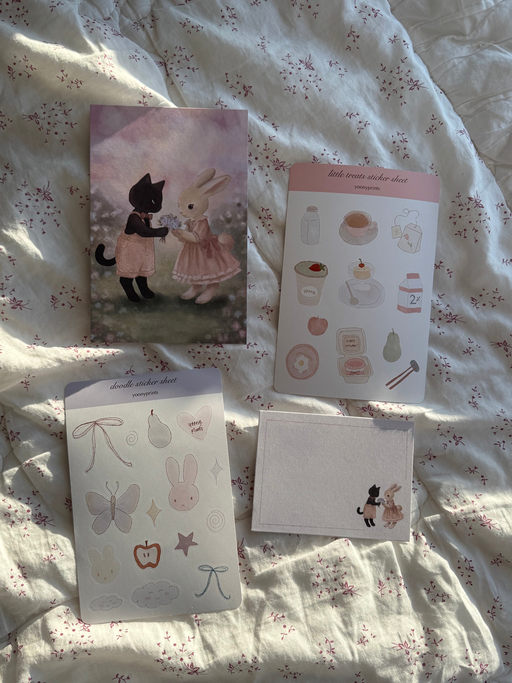 "the little things" stationery bundle