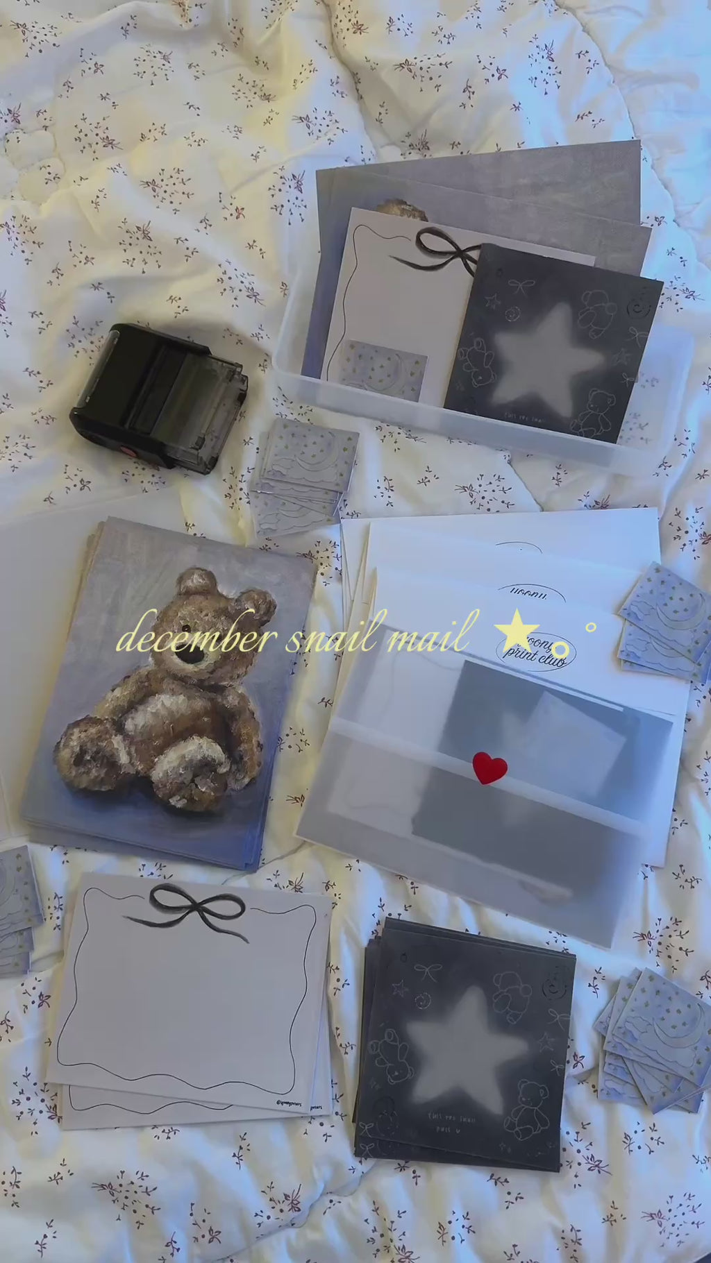 december print club mail - one time purchase!