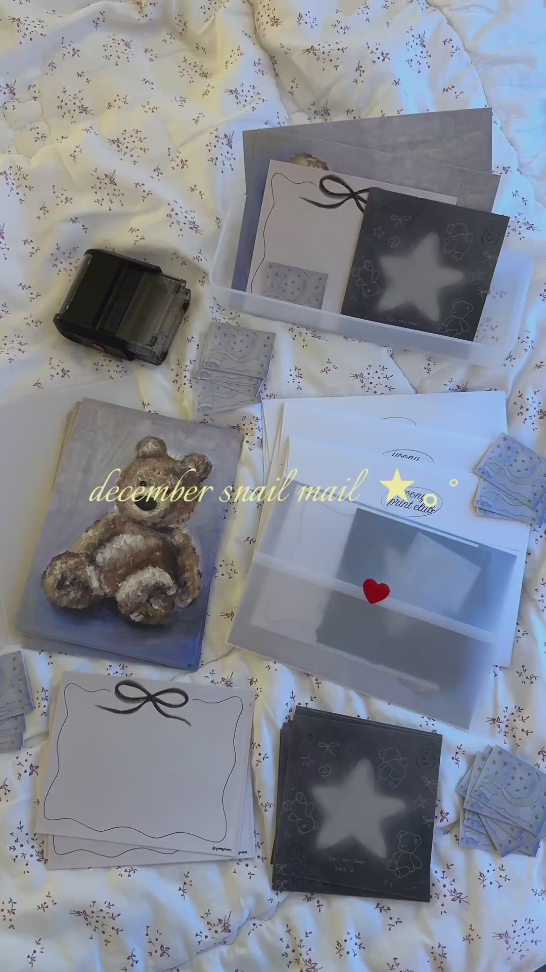 december print club mail - one time purchase!