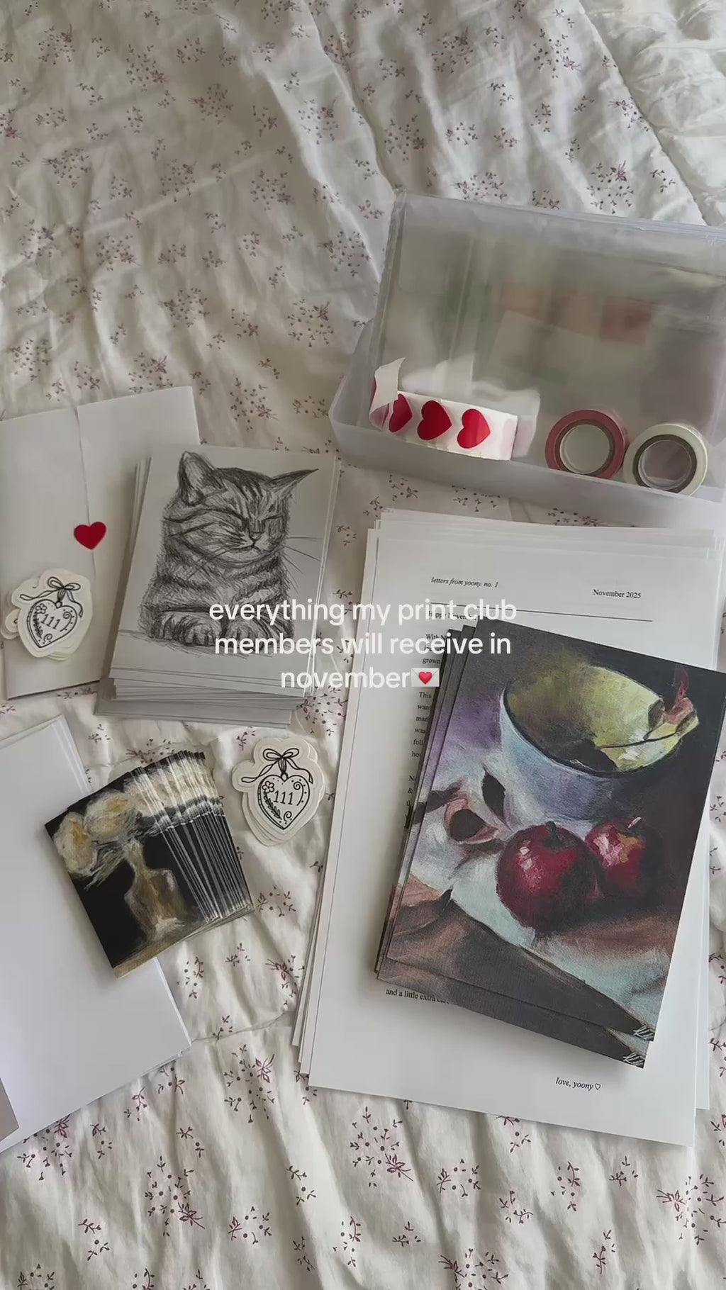 november print club mail - one time purchase!